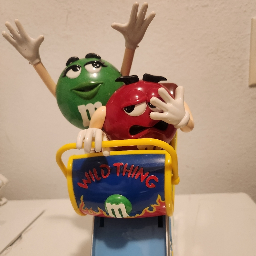 M&M Wild Thing Rollercoaster Collectible